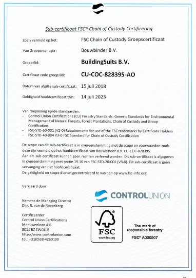 FSC® certificaat